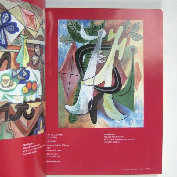 Sothebys Auction Catalog 2004 NY Latin American Art N08030 Careno Rendon - Picture 4 of 8